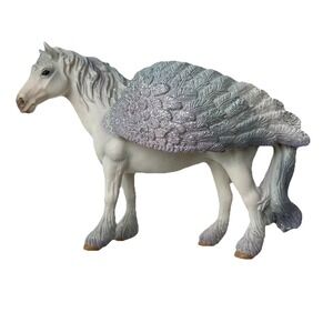 Schleich Bayala Pegasus Winged Horse Sparkle Starburst Glitter 2009 70423 Figure